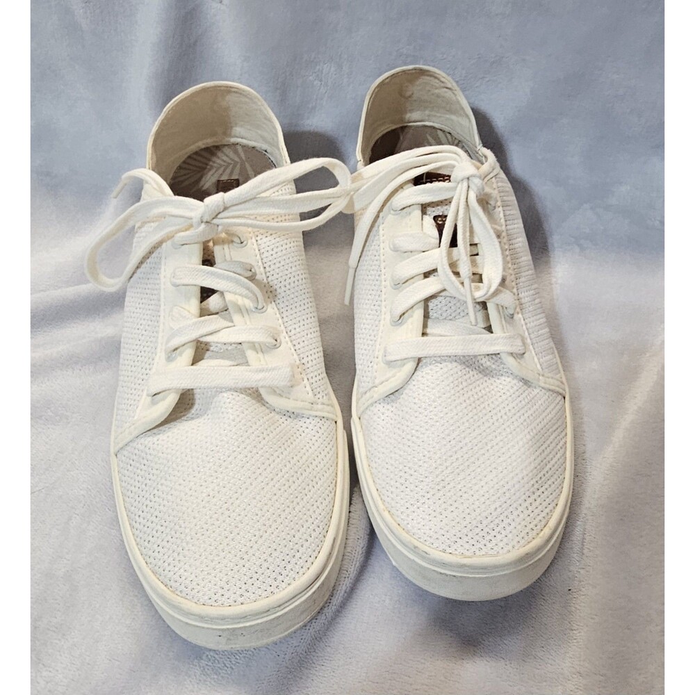 Olukai Pehuea li Mesh Sneakers Women's Size 10 White